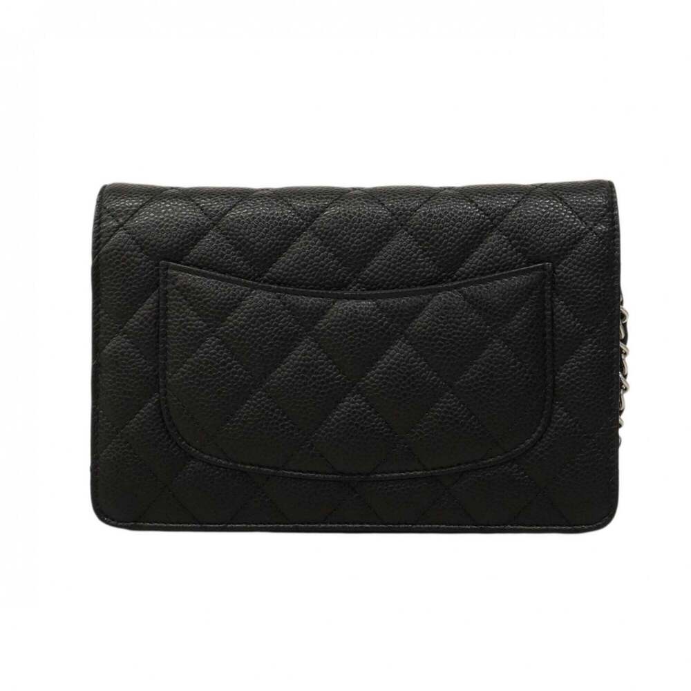 CHANEL Black Caviar Leather Wallet - Picture 6 of 7